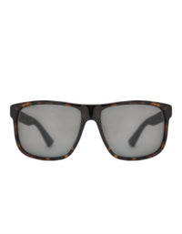 Gucci - Men's Gg0010s-003 58 Lightweight Rectangle Polarized Sunglasses