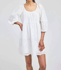 Gentle Fawn - Coralina Embroidered Eyelet Dress
