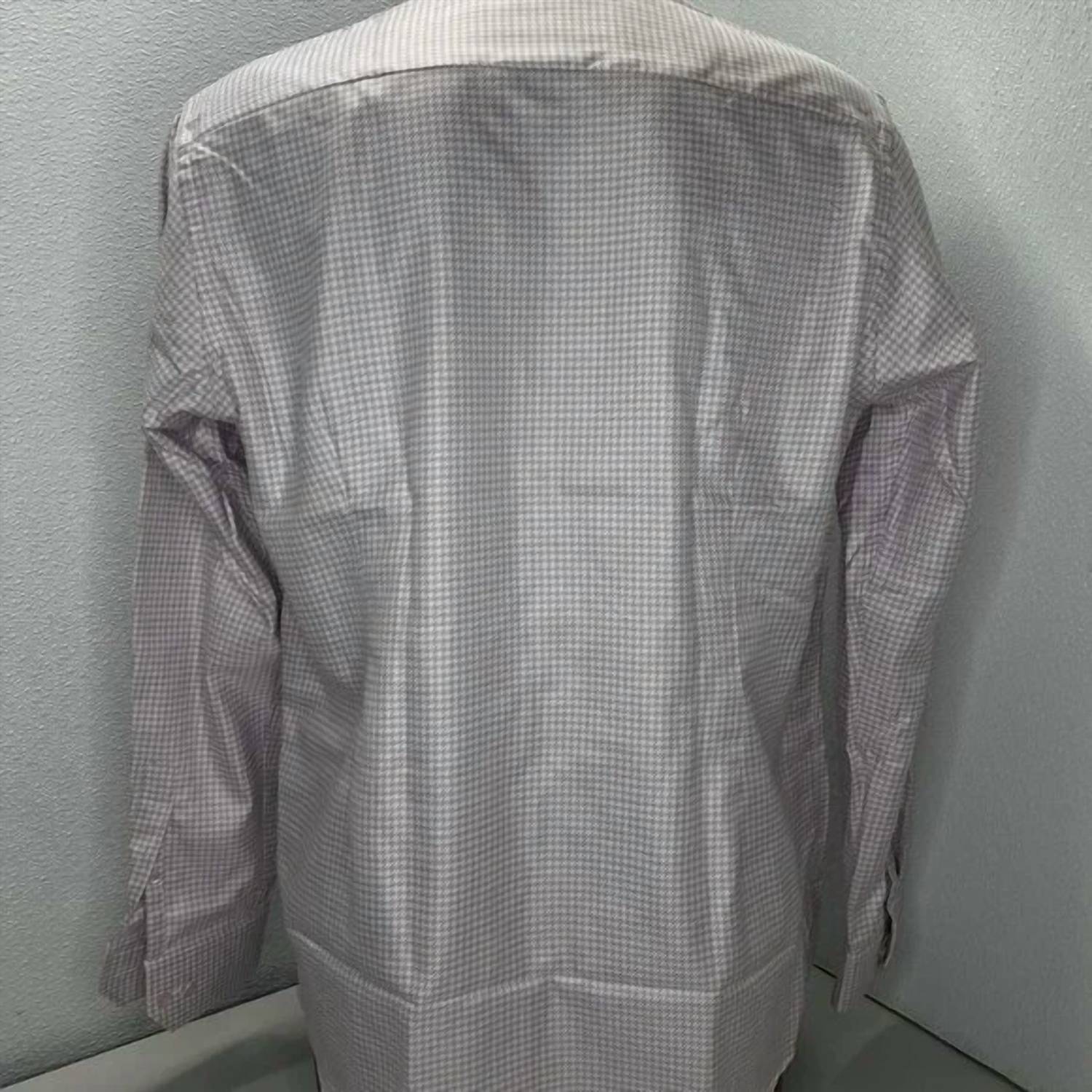 Eton - Men’s Twill Checkered Long-sleeve Shirt