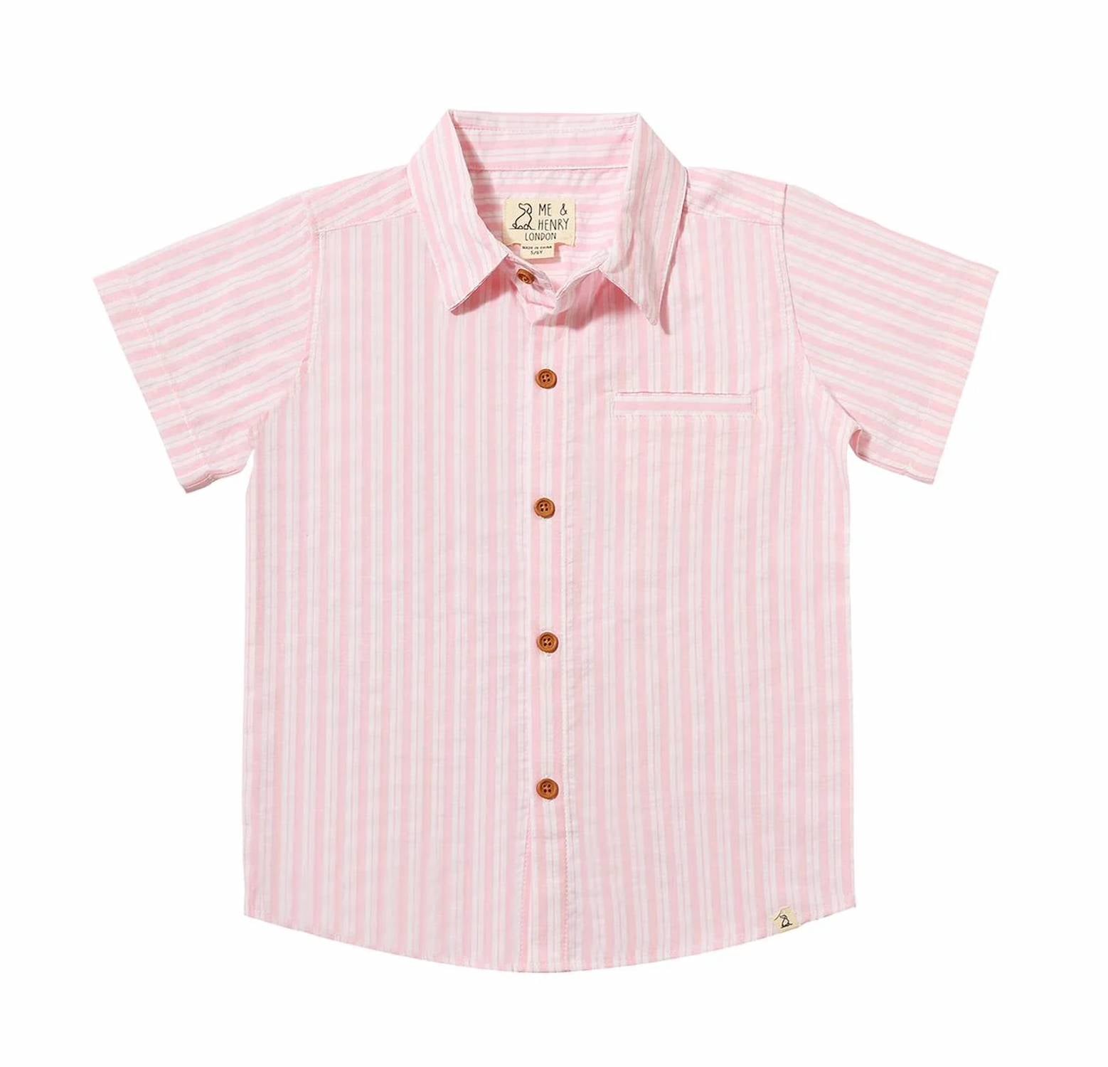 Me & Henry - Kid's Double Stripe Woven Shirt