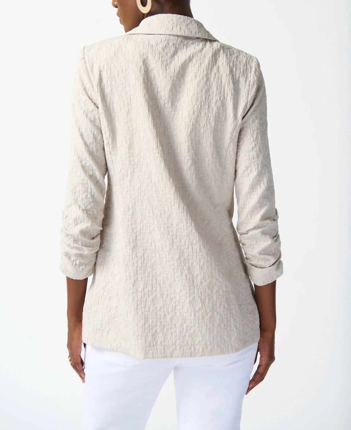 Joseph Ribkoff - Scrunch Sleeve Blazer