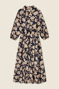 TROVATA Martina Maxi Dress in viola nocturne - women's dress - view 4