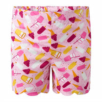Rachel Riley - Girls Ice Cream Scalloped Short Set