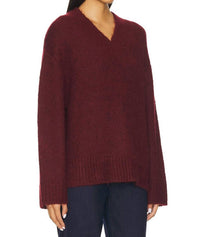 Pistola - Talia Chunky V-neck Long Sleeve Sweater