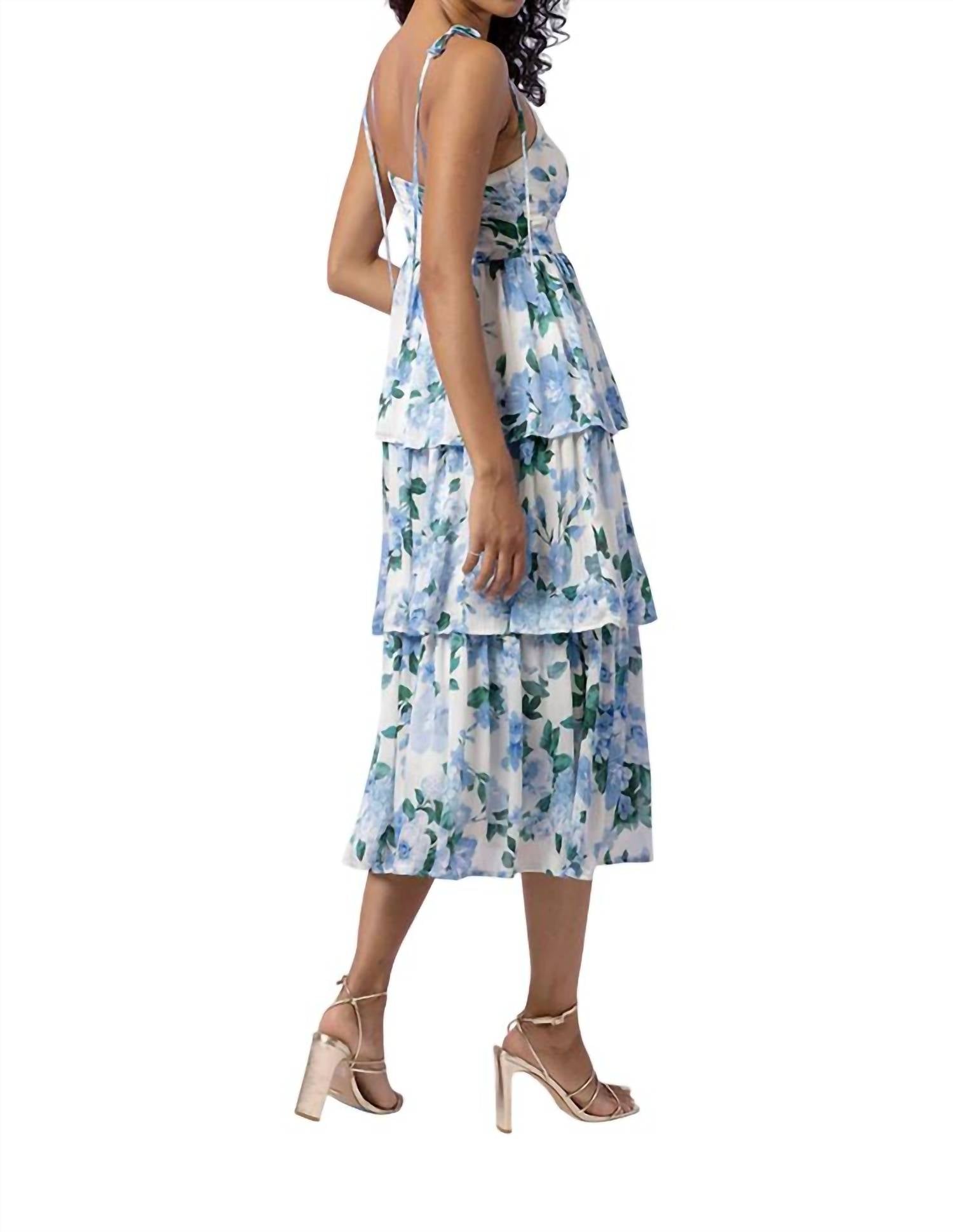 Line And Dot - Floral Dress