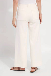 Lysse - Nova High Waist Pintuck Wide Leg Jeans