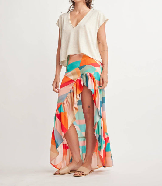 Self Contrast - Jemma Ruffle Skirt