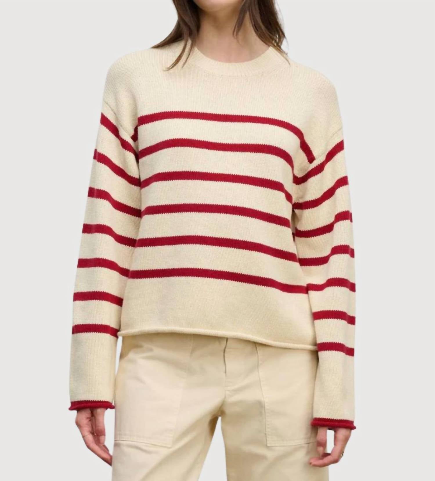 Velvet By Graham & Spencer - Lucia Crewneck Sweater