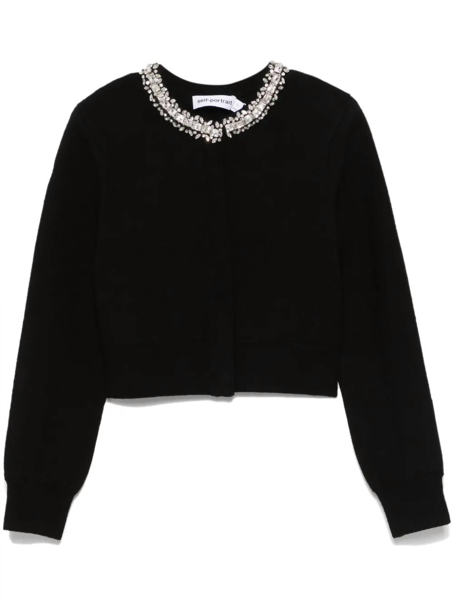 Self-Portrait - Embellished Cardigan