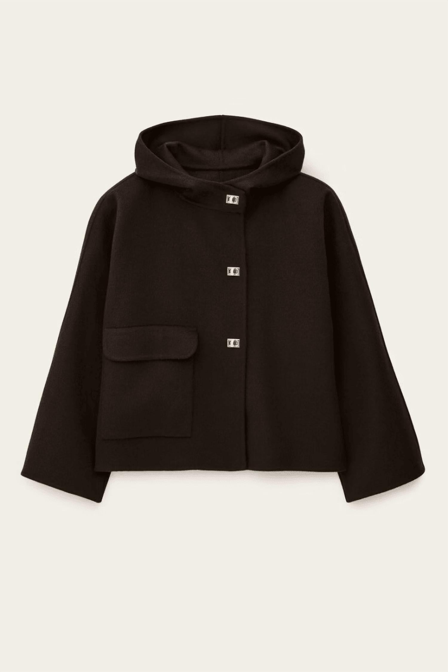 ba&sh Kove Loose-fitting Straight Jacket in brown - women's jacket - view 5