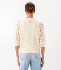 Karen Kane - Puff Sleeve Cardigan Sweater