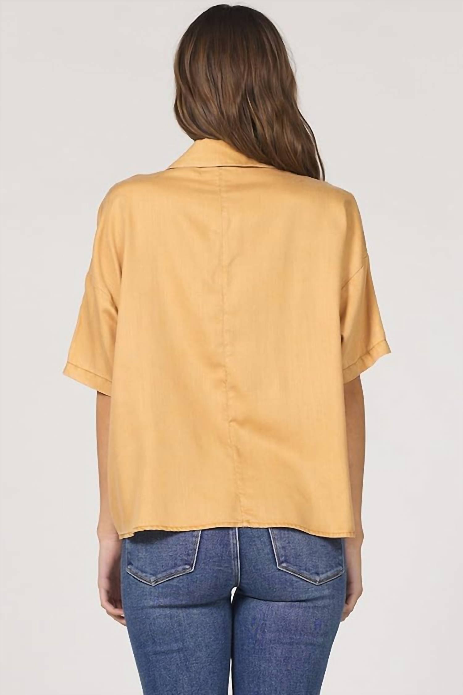 Dear John Denim - Belle Short Sleeve Pop Over Top