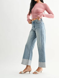 Just Black Denim - Vienna Two-tone Jeans