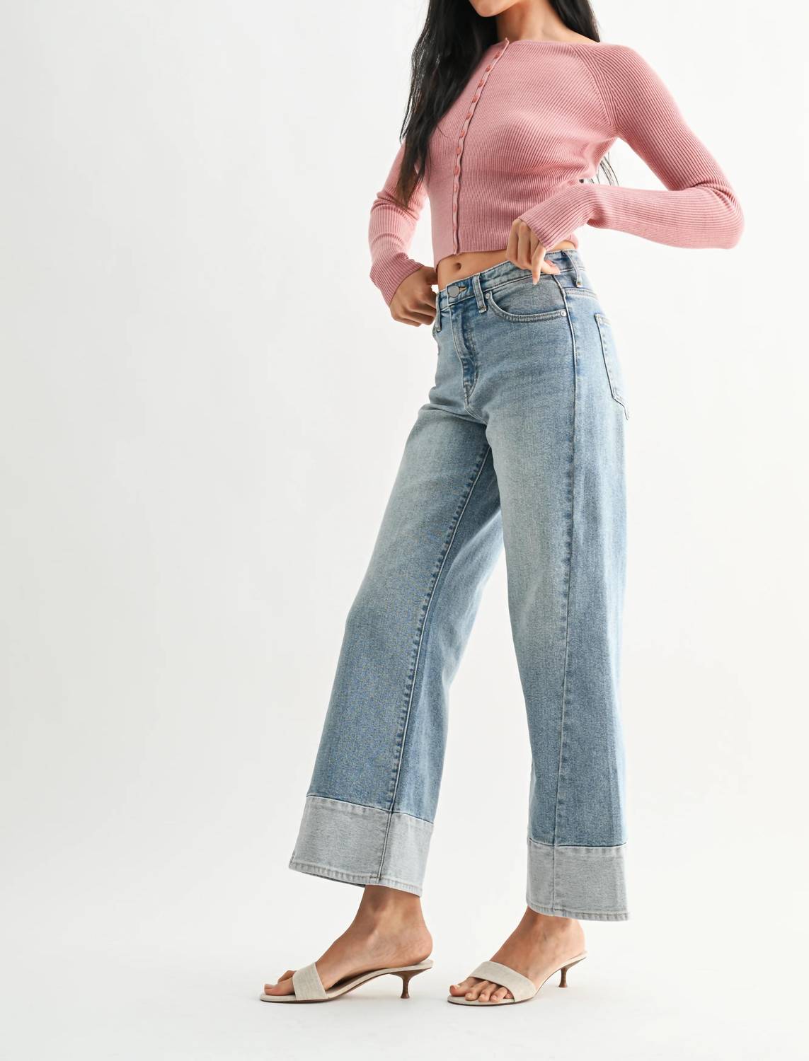 Just Black Denim - Vienna Two-tone Jeans