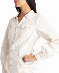 Nicole Miller - Denim Mini Shirt Dress