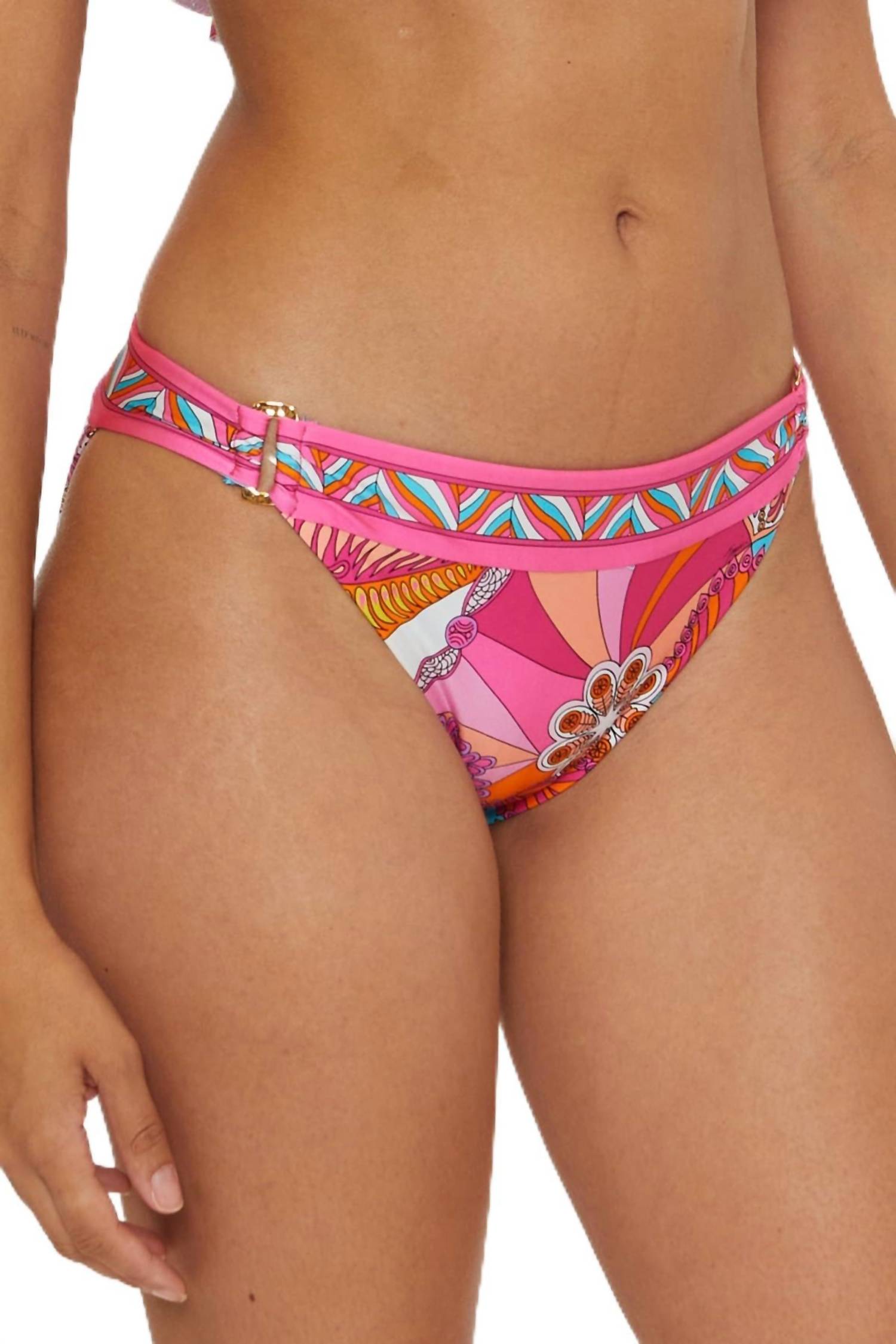 Trina Turk Hipster Bikini Bottom in multi - women's swimwear