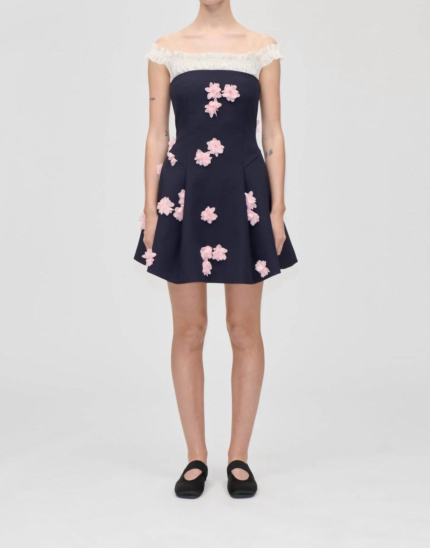 Stine Goya - Off The Shoulder Mini Dress
