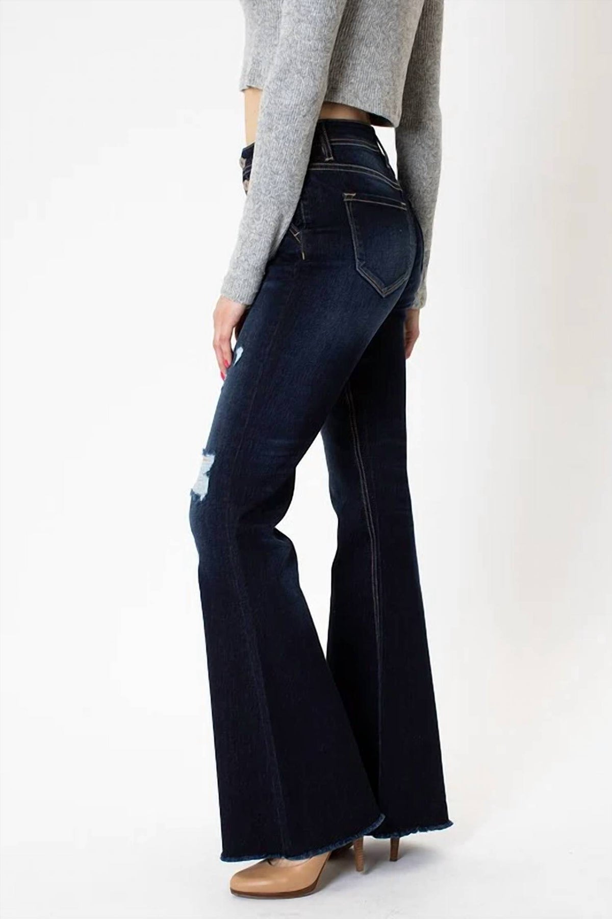 Kancan - Bellini High Rise Flare Jeans
