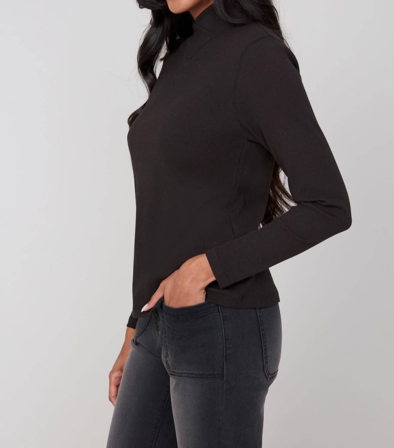 Renuar - Give It To Me Mockneck Top