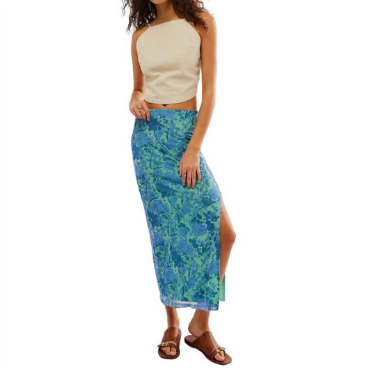 Free People - Rosalie Mesh Midi Skirt