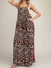 Ee:Some - Printed Side Track Jumpsuit