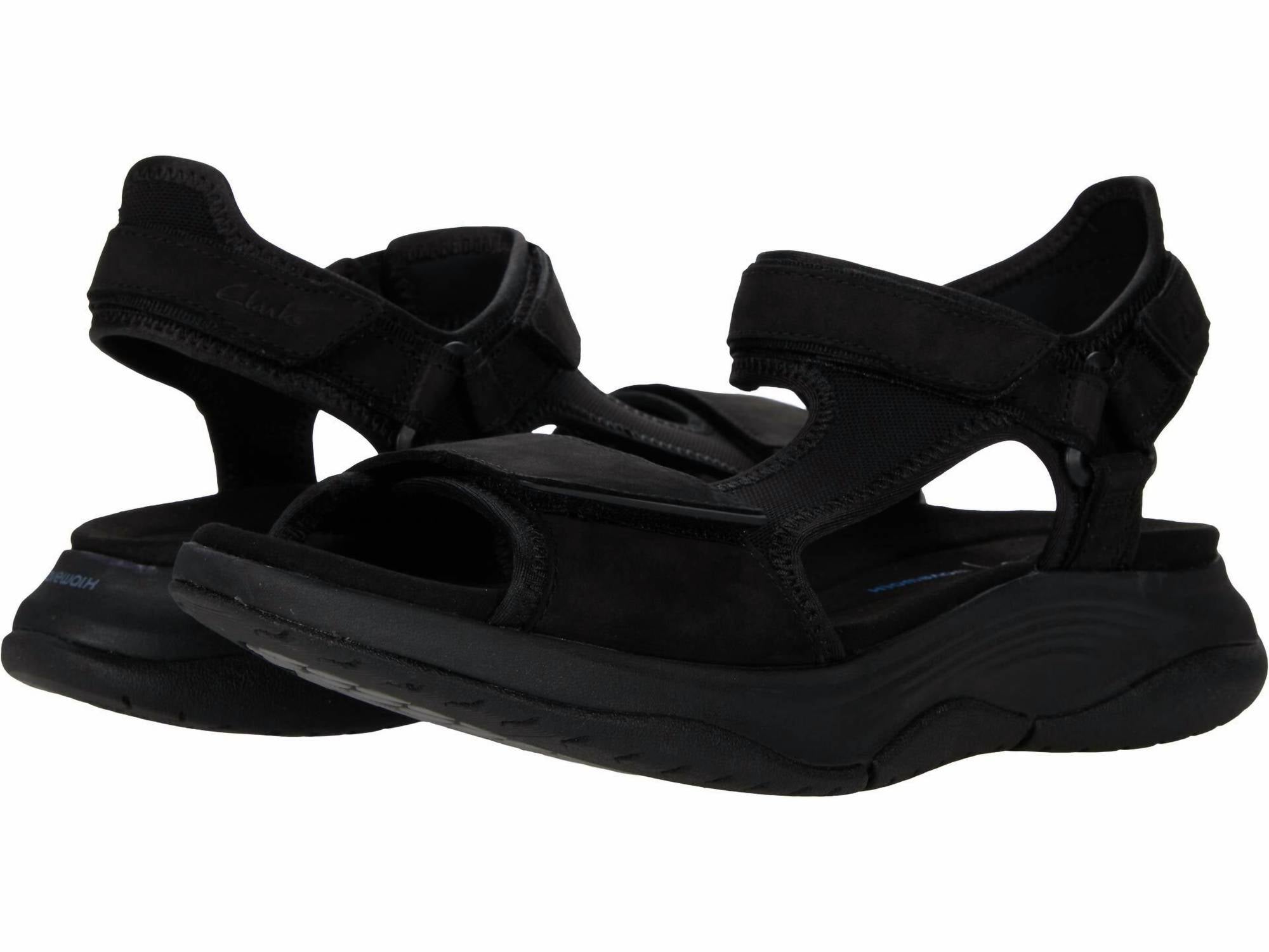 Clarks Women's Wave2.0 Skip Sandal in back - women's sandal
