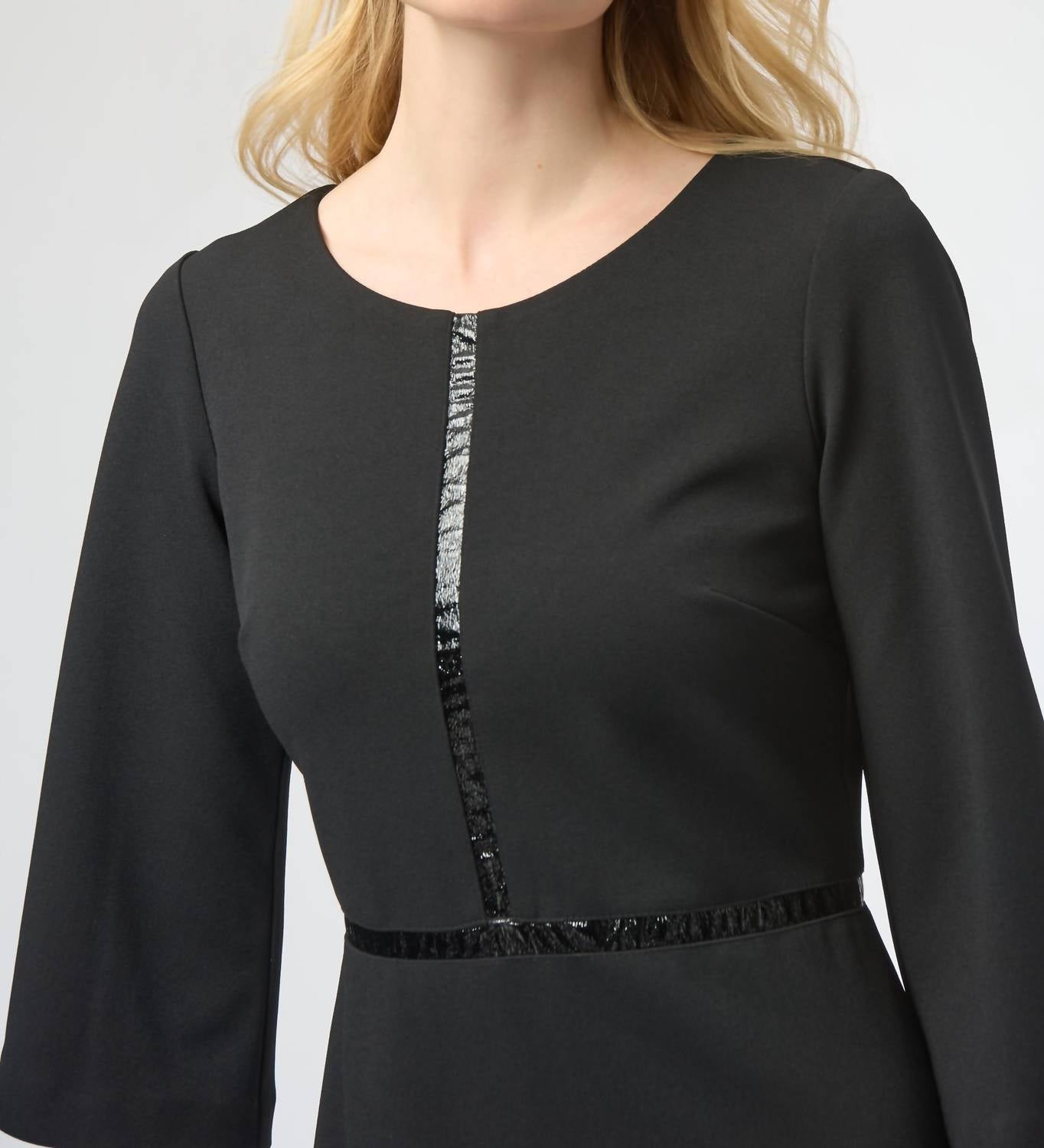 Joseph Ribkoff - SCUBA A-LINE DRESS