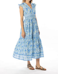 Bindu - Celine Peony Floral Maxi Dress
