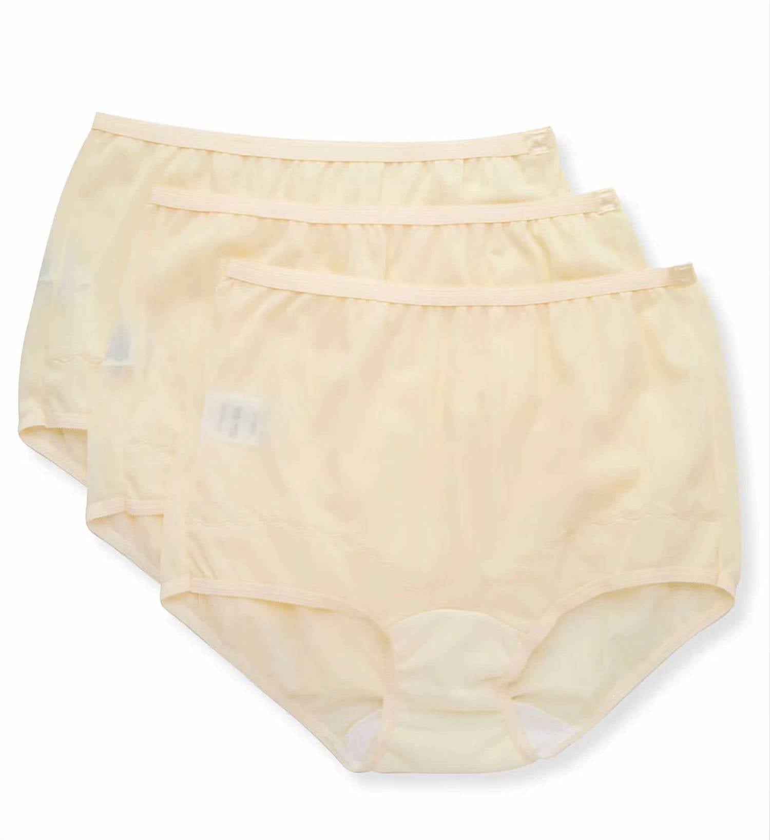 Shadowline Lingerie - Dixie Belle Scallop Trim Full Panty - Three Pack