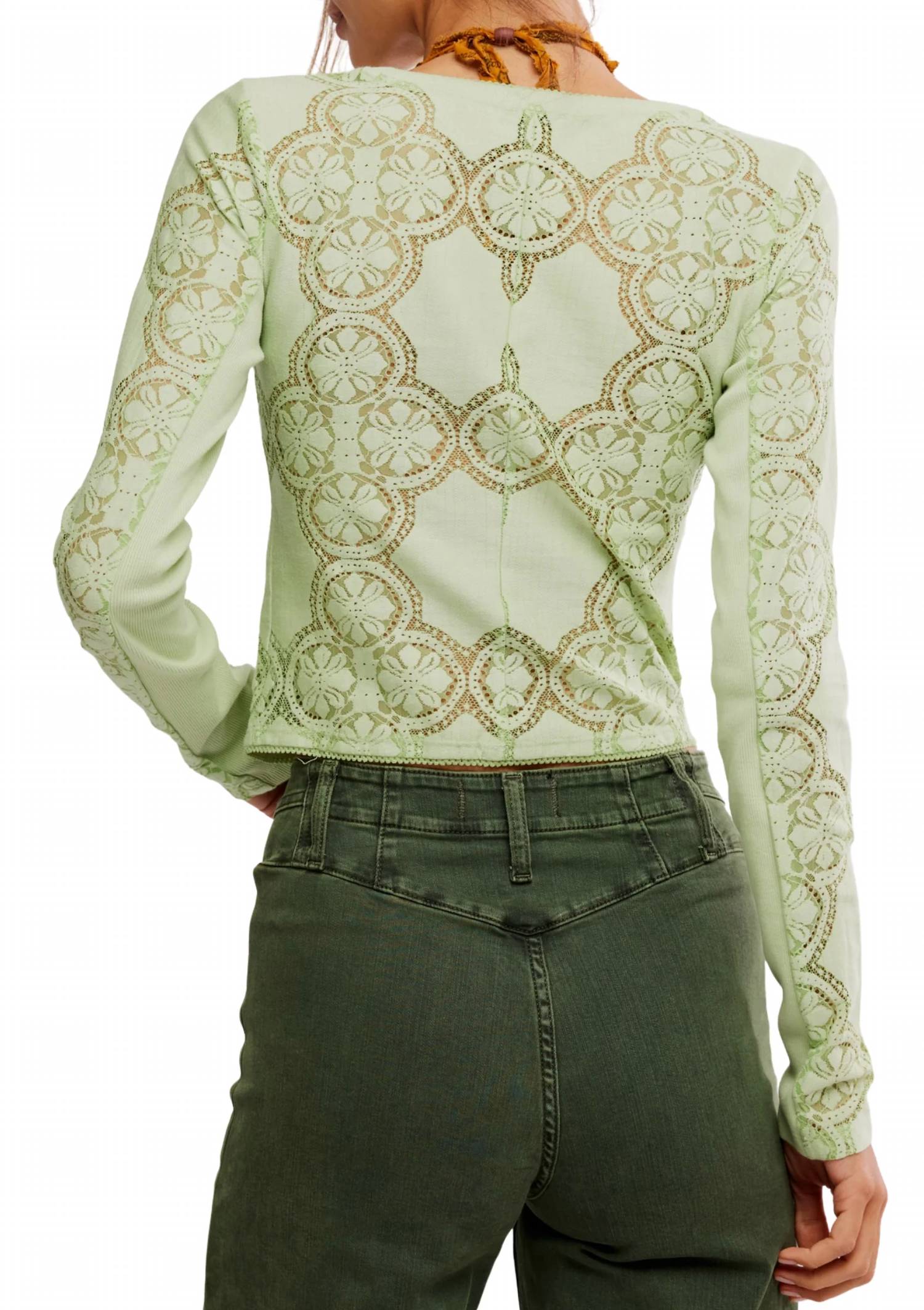 Free People - Jae Knit Long Sleeve Top