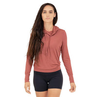 Somewhere Sunny - Women's UPF 50+ Bamboo Everyday Lightweight Hoodie