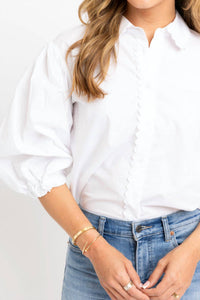 Karlie - Flora Ric Rac Top