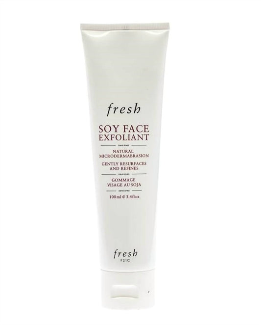 Fresh - SOY FACE EXFOLIANT CLEANSER CREAM GENTLY RESURFACES & REFINES- 3.4OZ/100ML