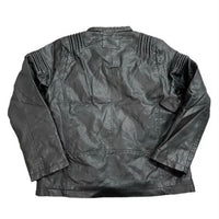 David Outerwear - Men’s Faux Leather Moto Jacket