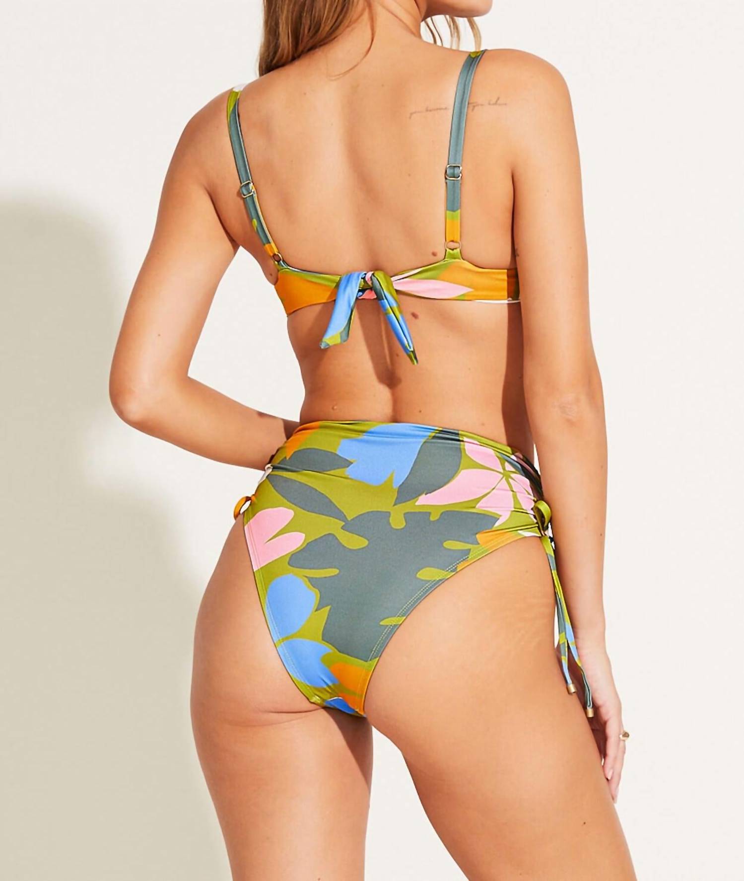 Vitamin A - Gemma Ruched Bikini Bottom