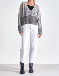 Elan - Button Front Knit Sweater Cardigan