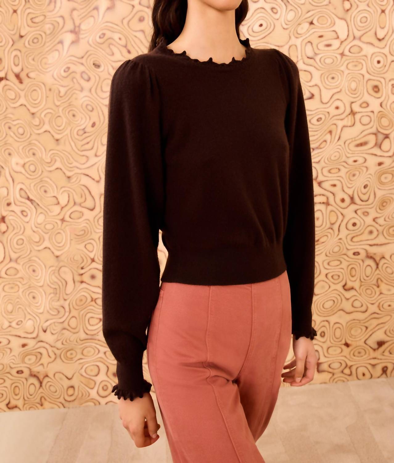 Ulla Johnson - Adette Long Sleeve Pullover Top
