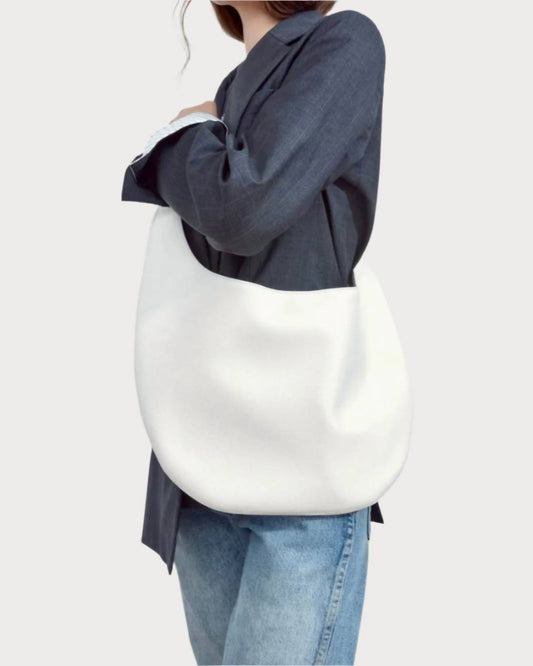 We-Ar4 - Women's H Leather Hobo Bag