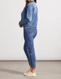 Tribal - Classic Fit Denim Jacket
