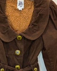 Ivy Jane - Women's Corduroy Belted Jacket