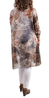 Gigi Moda - Portici Paisley Silk Cardigan