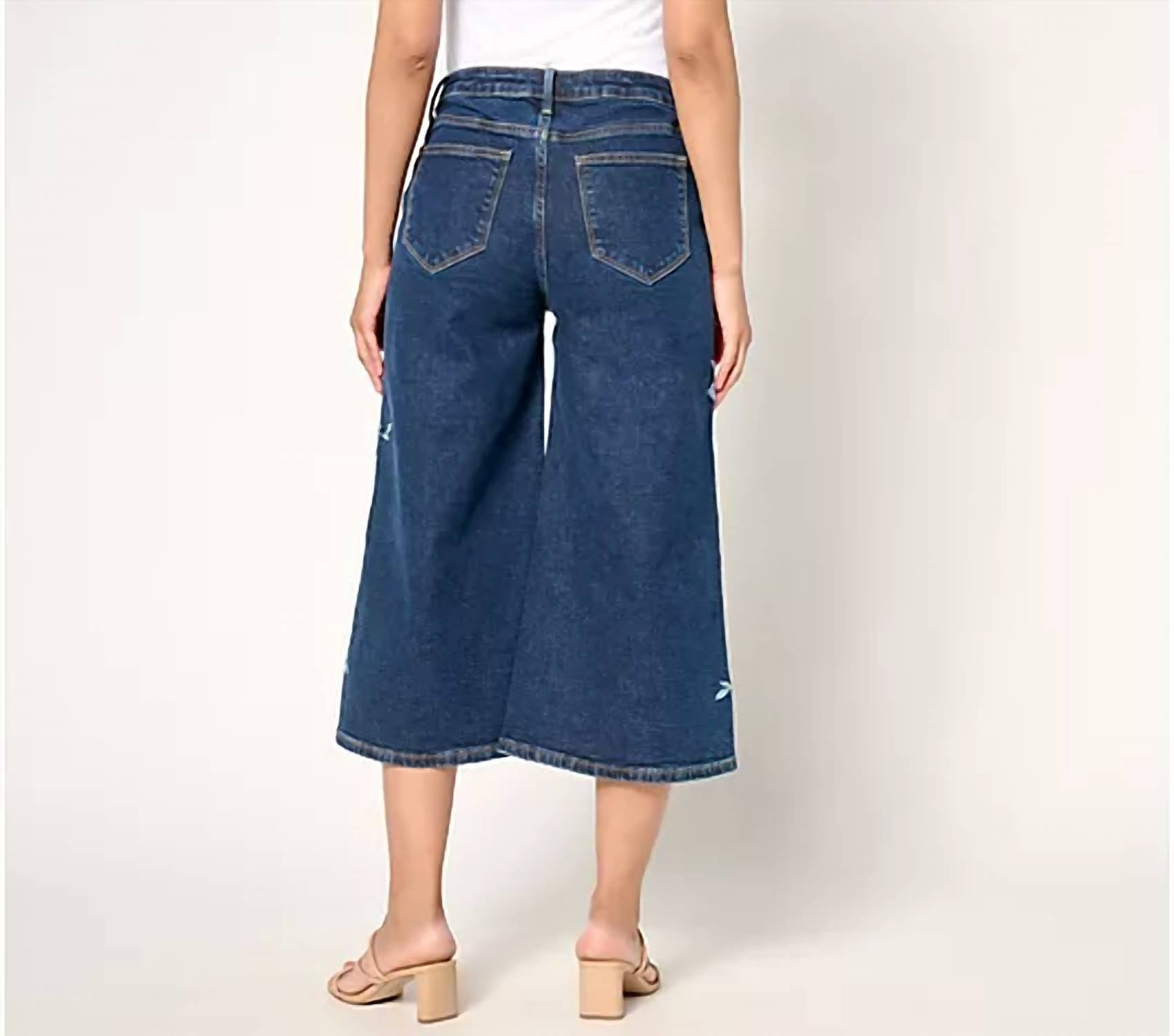 Driftwood - Capri In Blooms Jeans