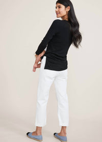 Hatch - Rib Nursing Henley Top