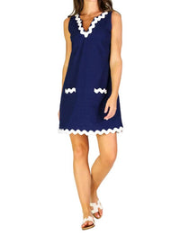 Duffield Lane - Eyelet Ric Rac Grand Dress