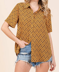 Mittoshop - Abstract Button Up