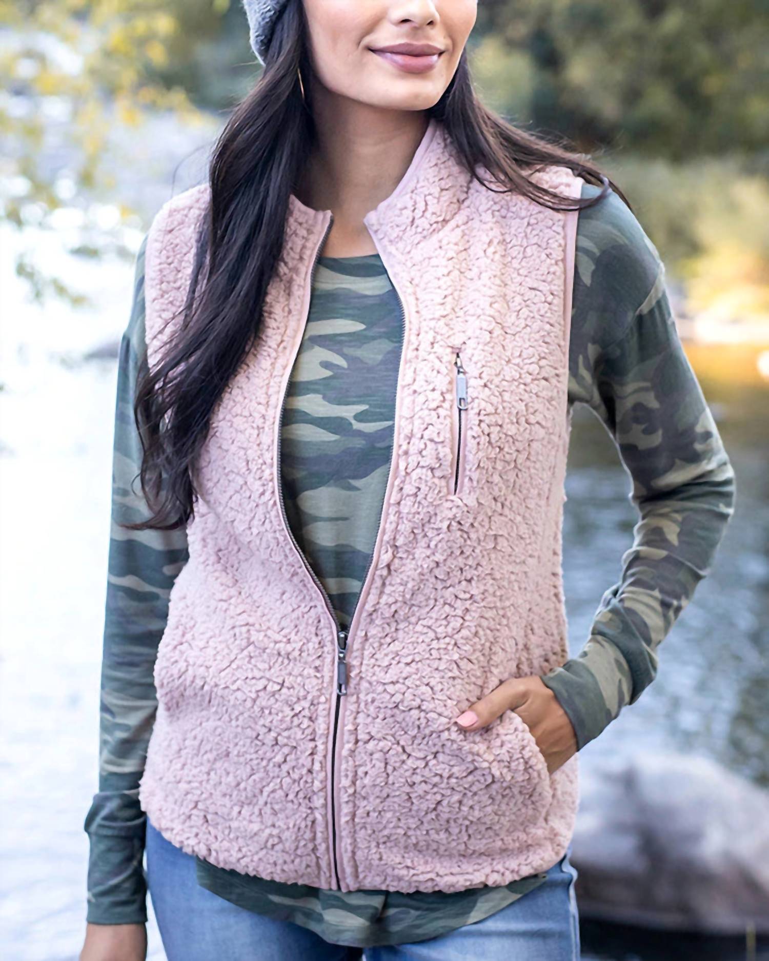 Grace And Lace - Sherpa Vest