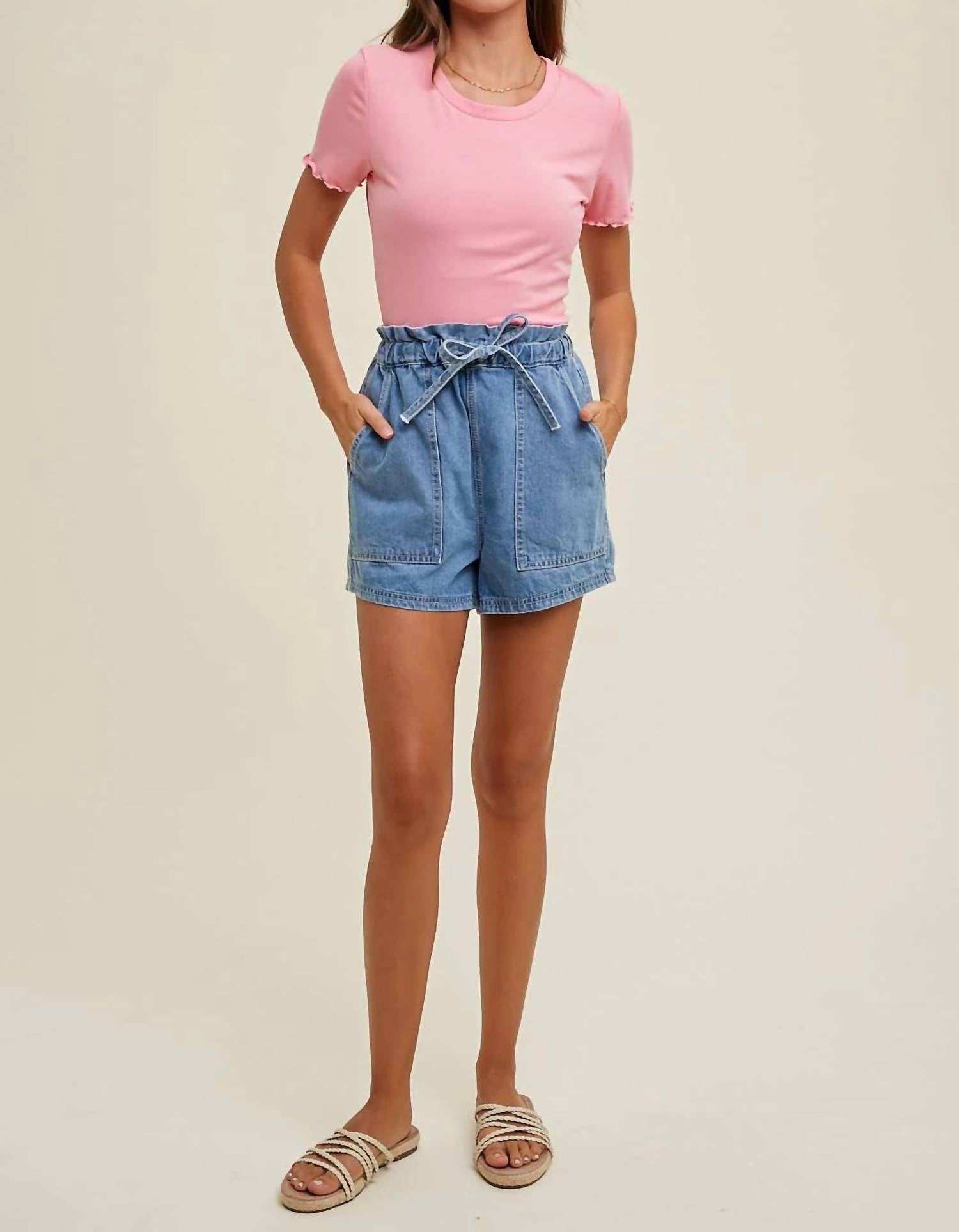 Wishlist - Soft Ribbed Knit Top