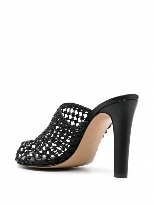 Salvatore Ferragamo - Women's Ellas X5 Woven Leather Mule