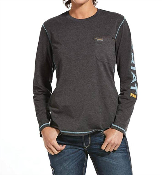 Ariat - Women's Rebar Long Sleeve Logo Tee
