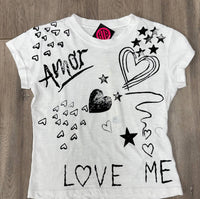 Just Madison - Grafitti Short Sleeve Tee
